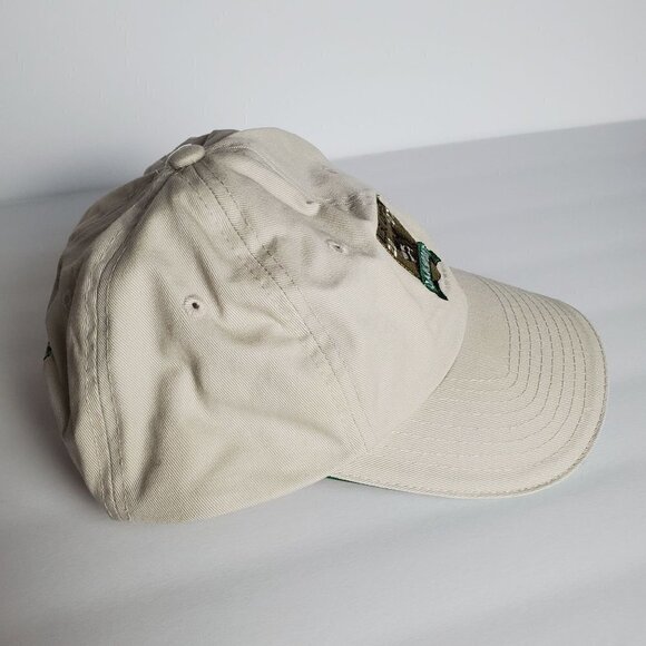 USGA Member Cap US Open Baseball Hat 2007 Oakmont Golf Athletic Khaki - Picture 7 of 7